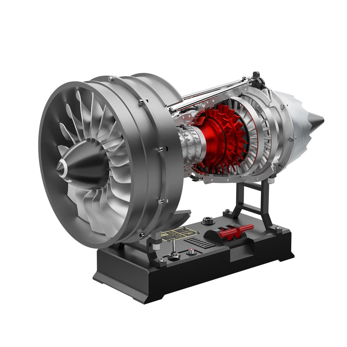 1/12 Scale Electric-Powered Dual Spool Turbofan Engine Model Kit