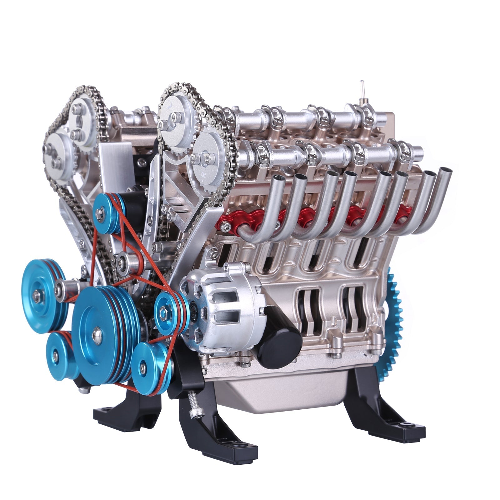 1/3 V8 Engine Model Metal Mechanical Engine Model(500+Pcs)