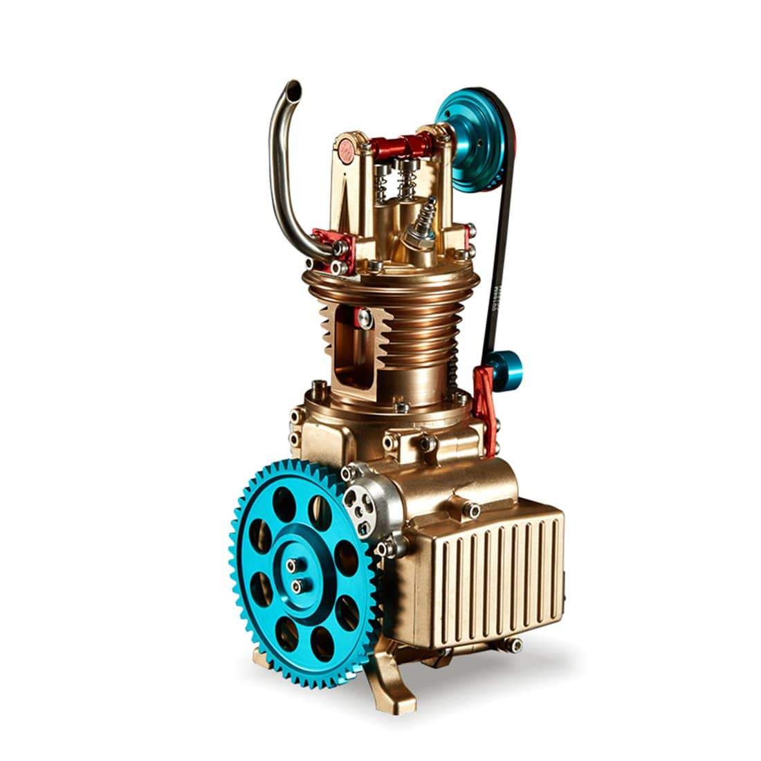 Mini Single Cylinder Engine Model Kit(130Pcs)