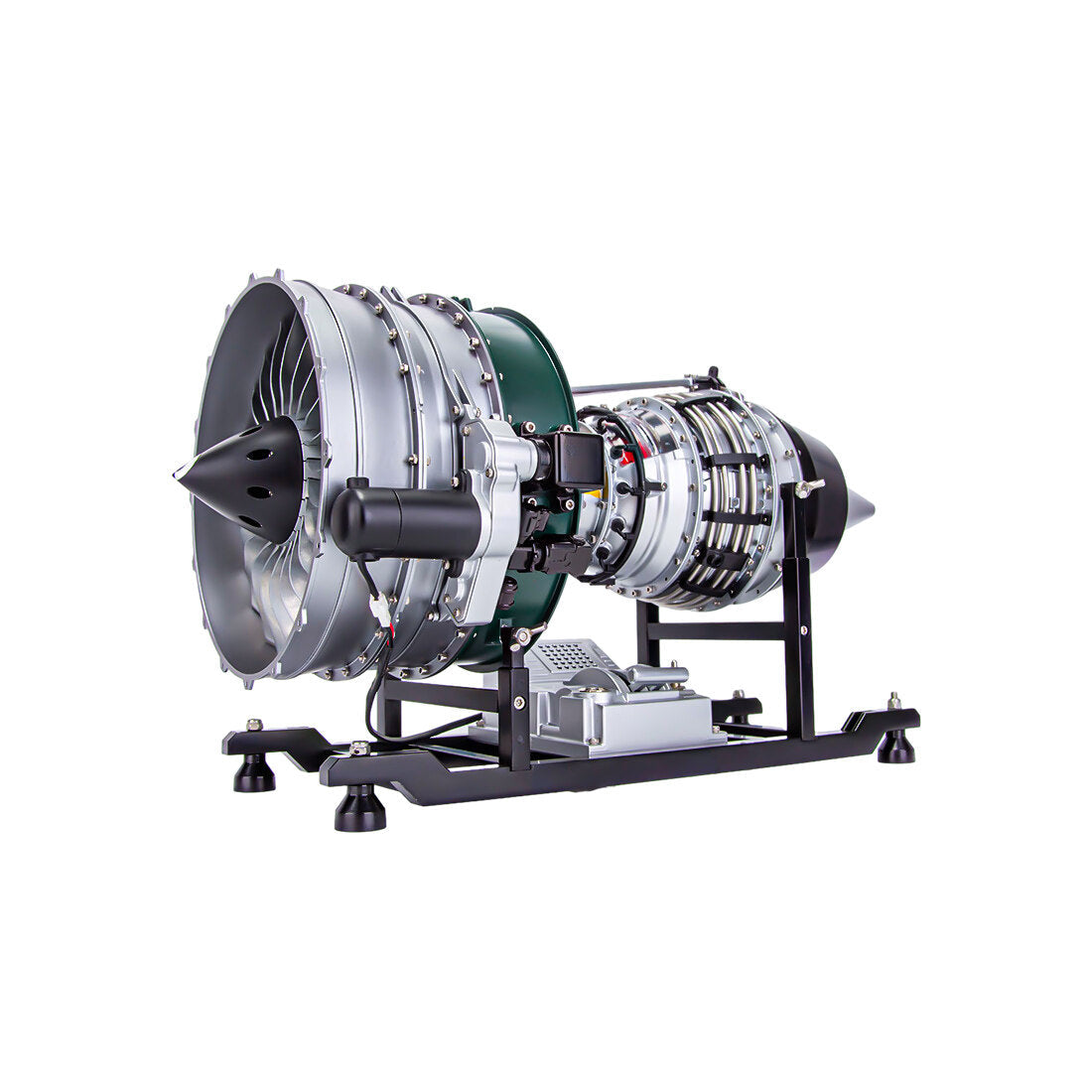 1/10 Mechanical Dual-Spool Turbofan Engine Model Kit(1000+Pcs)