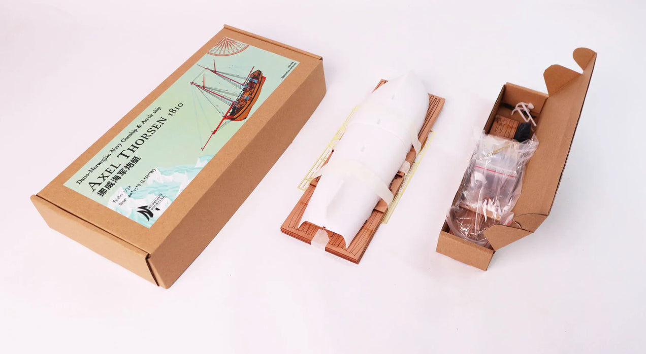 1/72 Axel Thorsen 1810 3D Wooden Ship