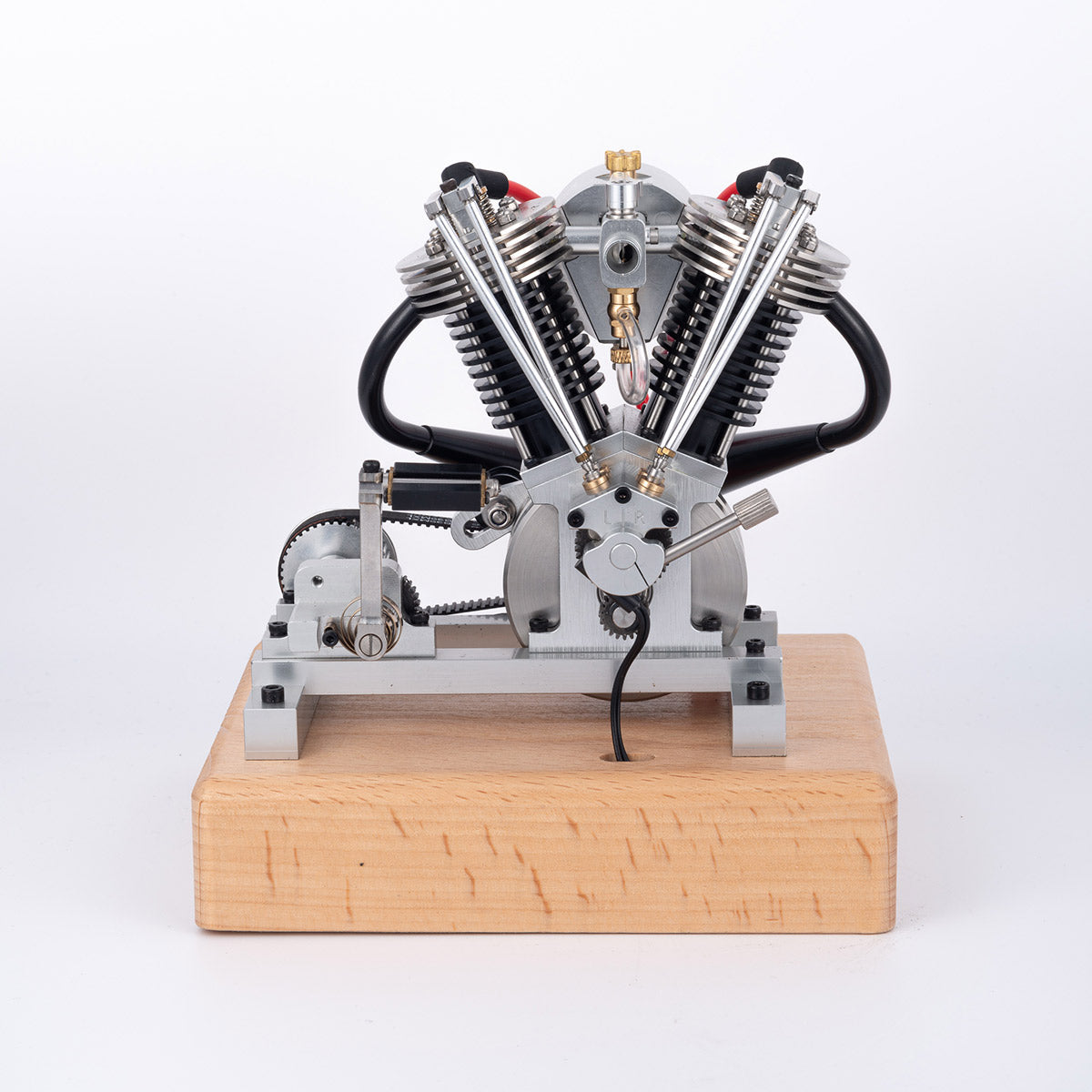 Hoglet V-Twin 4-Stroke Kick-Start Gasoline Motorcycle Engine Model