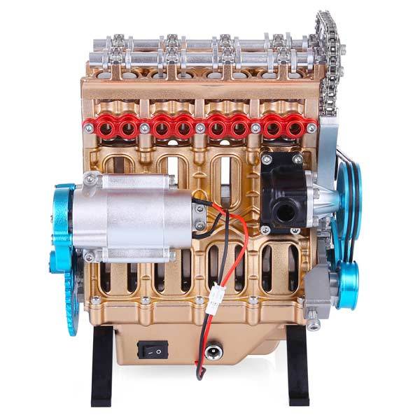 Inline 4-cylinder Car Engine Model Kit