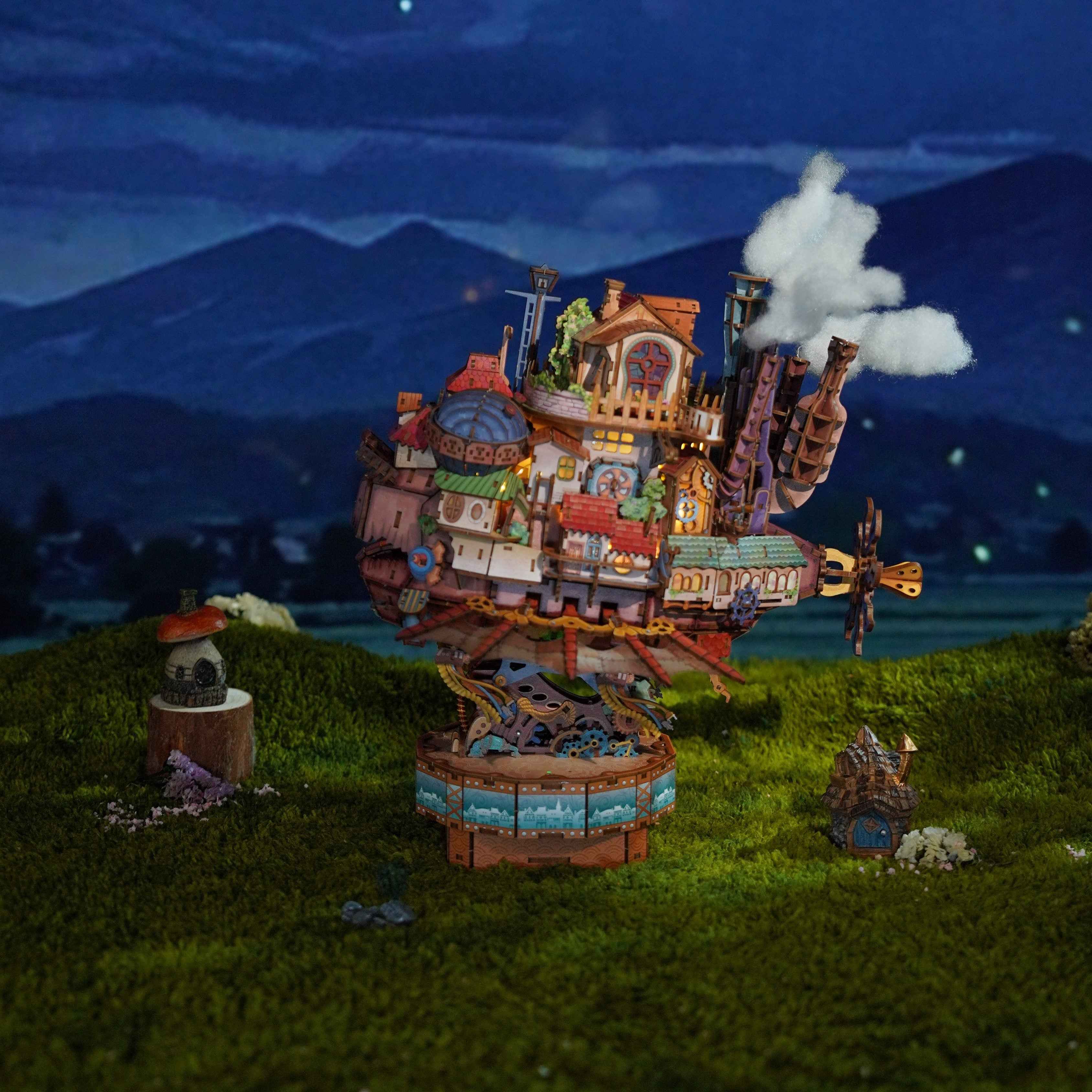 Walking Castle 3D Wooden Puzzle