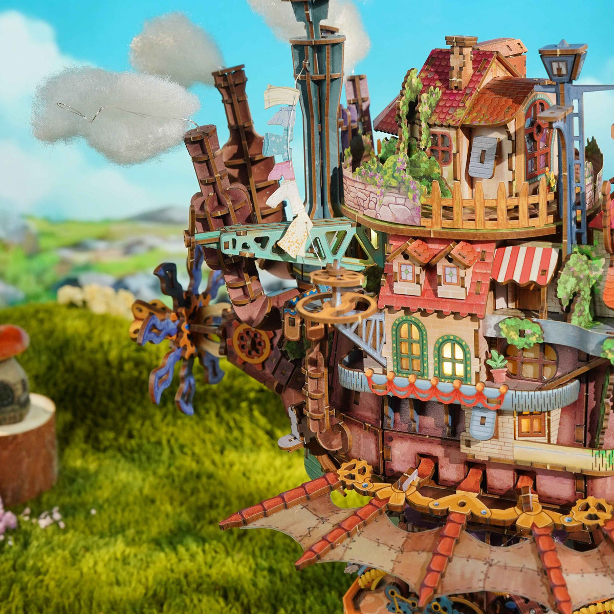 Walking Castle 3D Wooden Puzzle