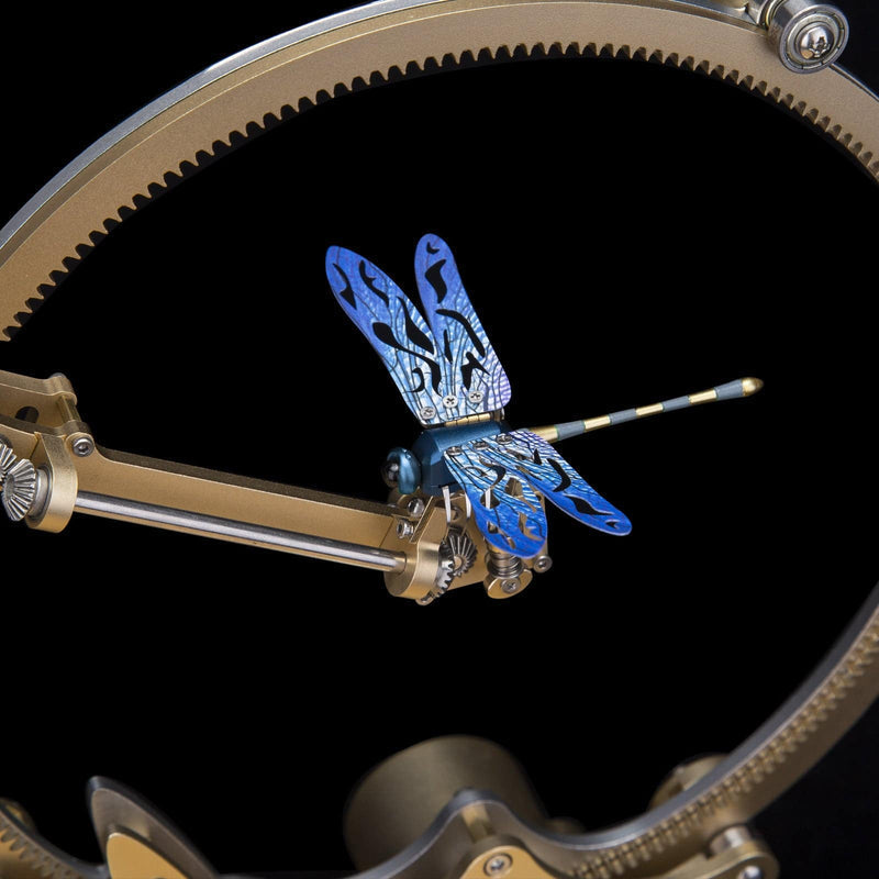 Flying Dragonfly Kinetic Sculpture 3D Metal Model Kits(100Pcs)