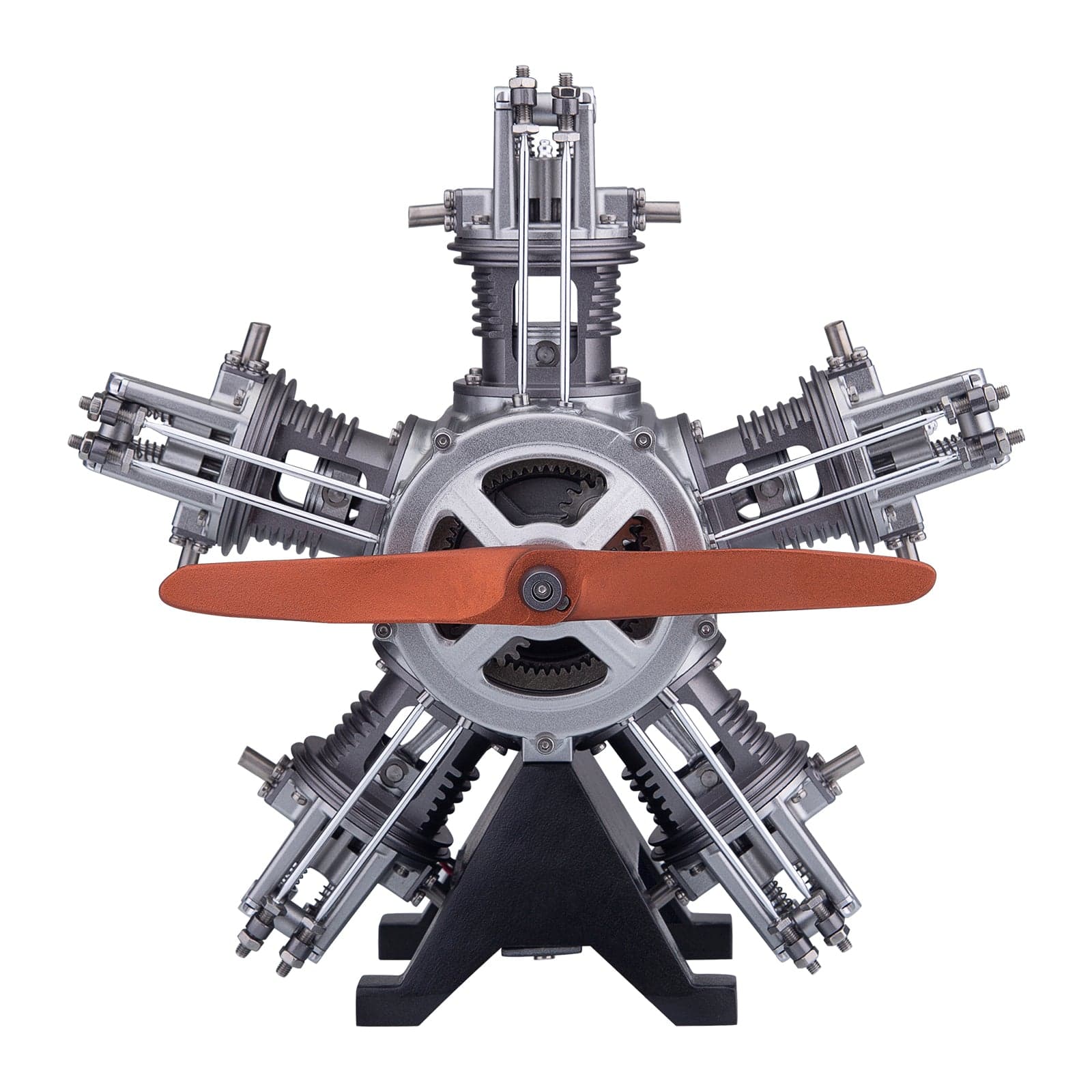 1/6 5-Cylinder Radial Engine Model Kit(230+pcs)