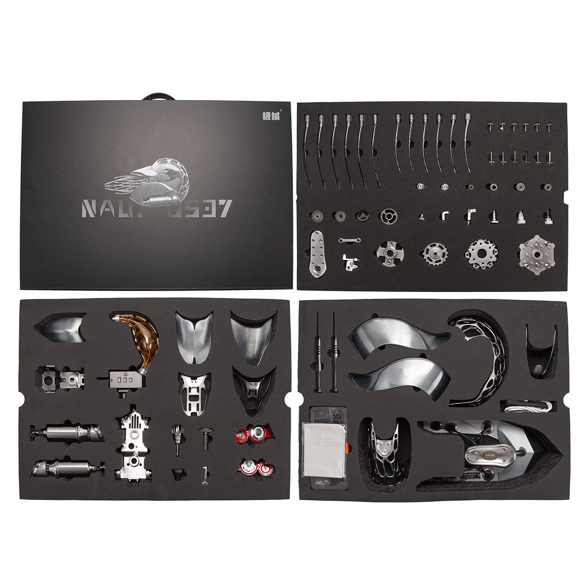 MECHANICAL NAUTILUS MODEL DIY 3D METAL PUZZLE