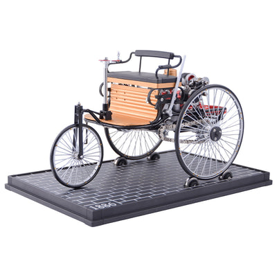 World's 1st Automobile Full Metal Three-Wheel Model Kit（430+Pcs）