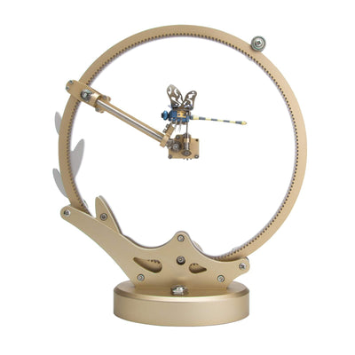 Flying Dragonfly Kinetic Sculpture 3D Metal Model Kits（100Pcs）