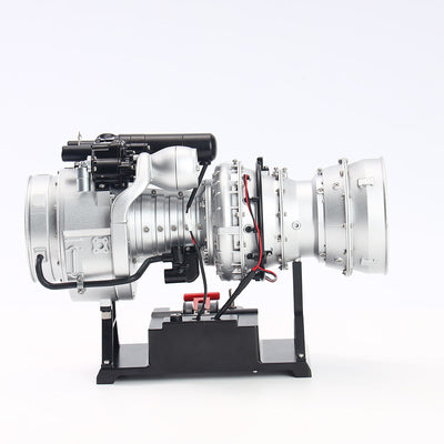 1/4 Scale Metal Simulation Electric Military Helicopter Turboshaft Engine Model Kit