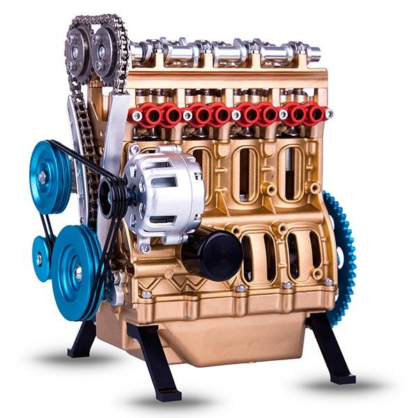 Inline 4-cylinder Car Engine Model Kit