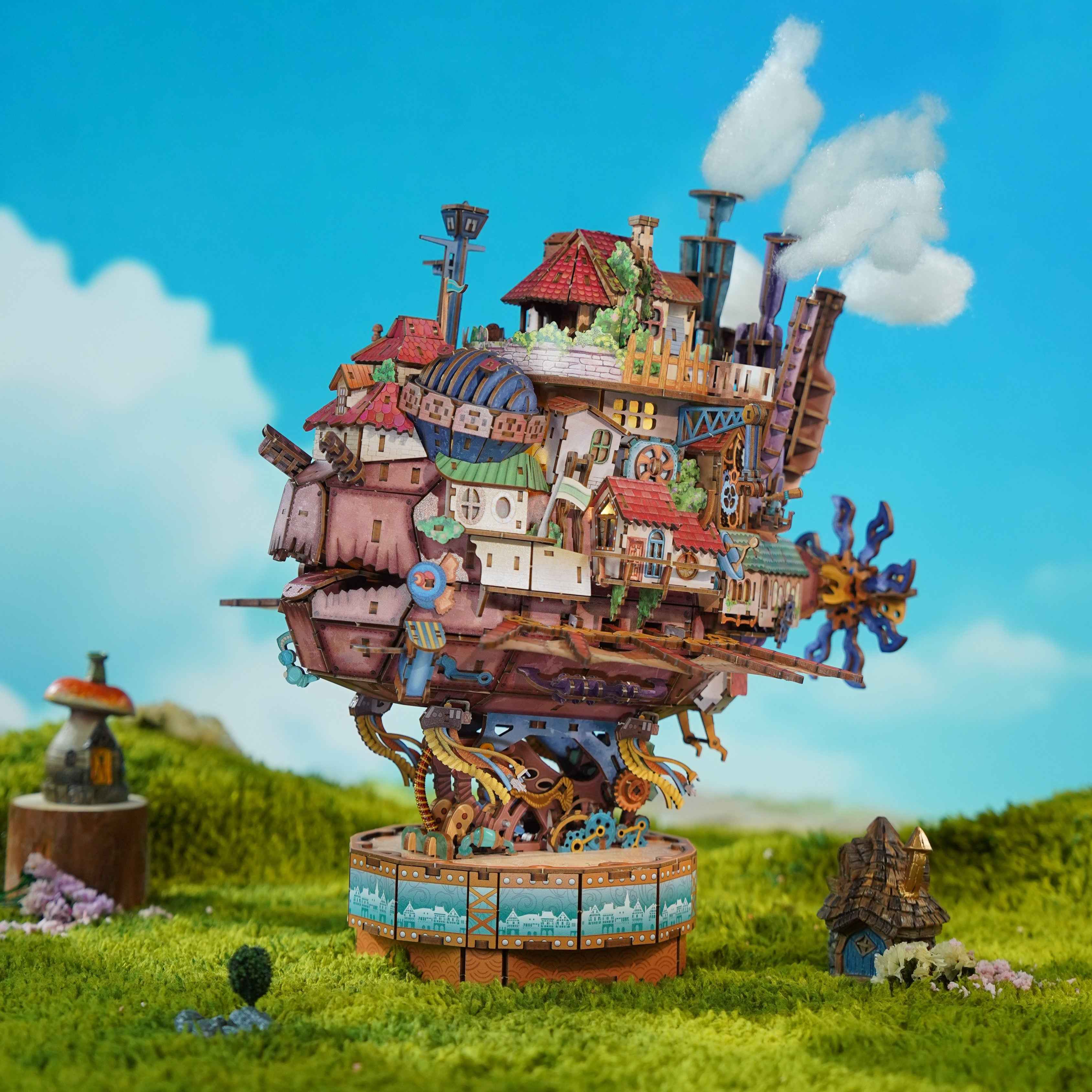 Walking Castle 3D Wooden Puzzle