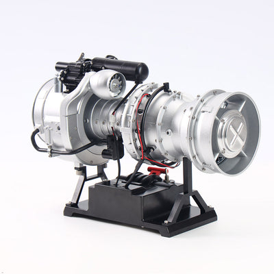 1/4 Scale Metal Simulation Electric Military Helicopter Turboshaft Engine Model Kit