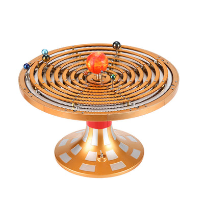 Metal Mechanical Solar System Model Kit Dynamic Orbital Desk Ornament（600+PCS）