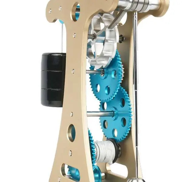 Galileo Pendulum Clock Full Aluminum Alloy Model Kit（91Pcs）
