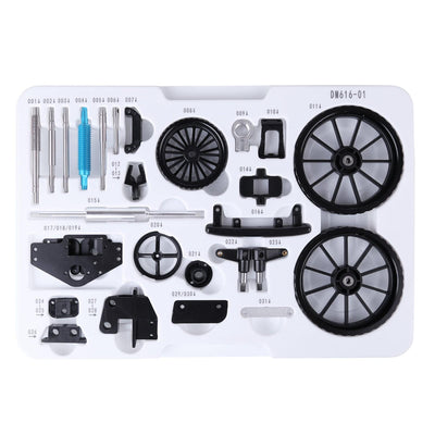 Mini APP Controlled Electric Metal Red Tractor Model（423Pcs）
