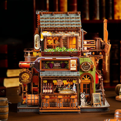 Corner Tavern 3D Wooden Puzzle