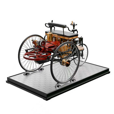World's 1st Automobile Full Metal Three-Wheel Model Kit（430+Pcs）