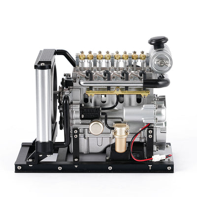 1/10 Mini Metal OHV Inline Four-Cylinder Diesel Engine Model (300+PCS)