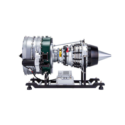 1/10 Mechanical Dual-Spool Turbofan Engine Model Kit（1000+Pcs）