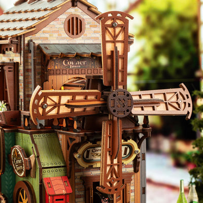 Corner Tavern 3D Wooden Puzzle