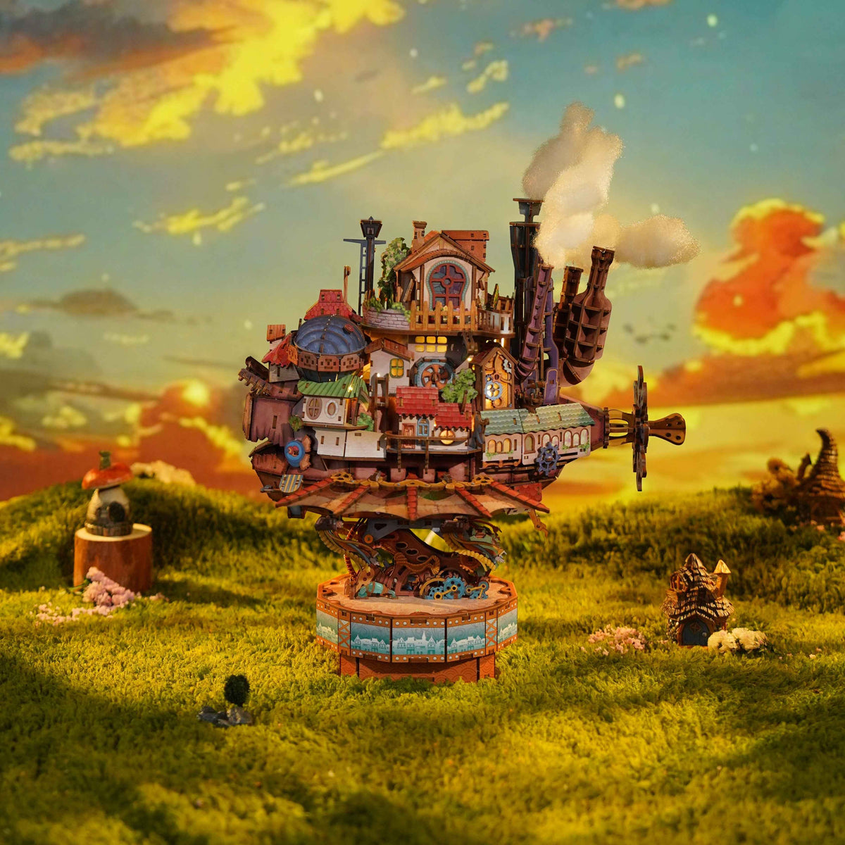 Walking Castle 3D Wooden Puzzle