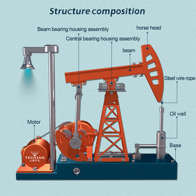 Pumping Unit Metal Mechanical Model Kit（219Pcs）