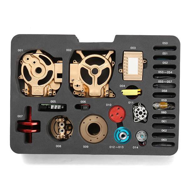 Mini Single Cylinder Engine Model Kit（130Pcs）