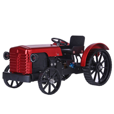 Mini APP Controlled Electric Metal Red Tractor Model（423Pcs）
