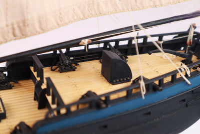 USS Providence 1775-1:72 With Sails