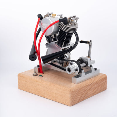 Hoglet V-Twin 4-Stroke Kick-Start Gasoline Motorcycle Engine Model