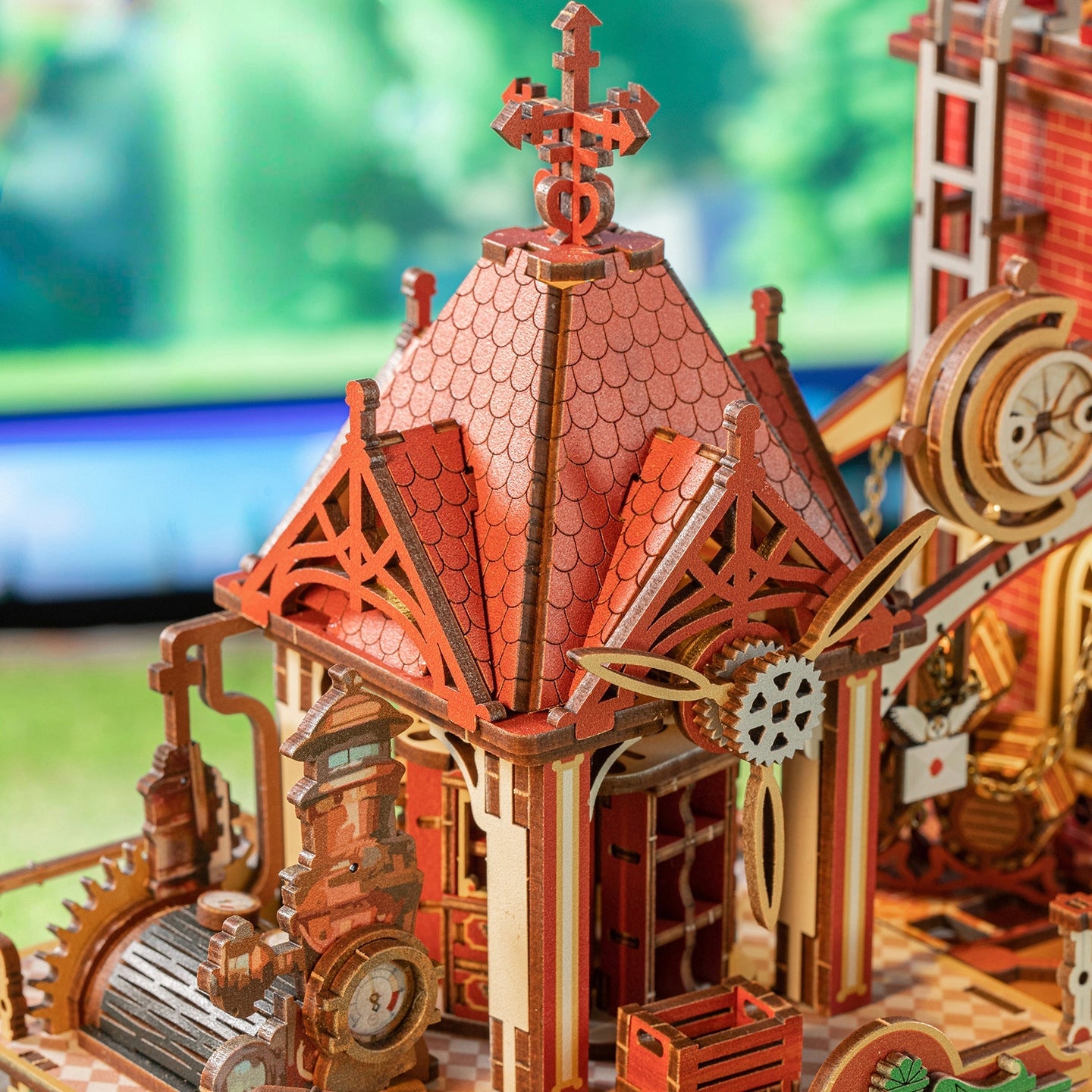 Time Post Office 3D Wooden Puzzle
