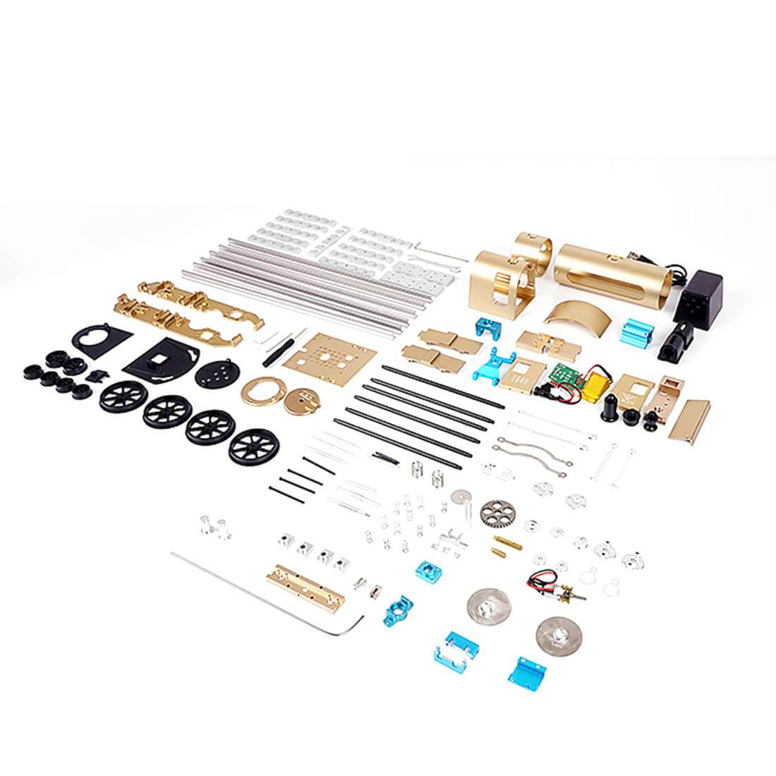 Steam Locomotive Train Model Kit（387Pcs）