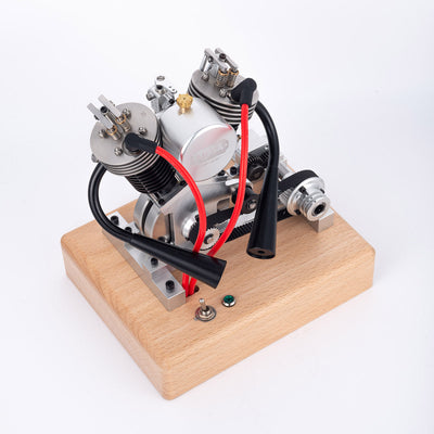 Hoglet V-Twin 4-Stroke Kick-Start Gasoline Motorcycle Engine Model