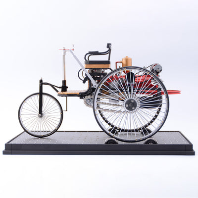 World's 1st Automobile Full Metal Three-Wheel Model Kit（430+Pcs）