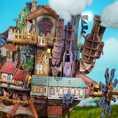 Walking Castle 3D Wooden Puzzle