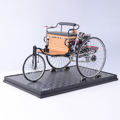 World's 1st Automobile Full Metal Three-Wheel Model Kit（430+Pcs）