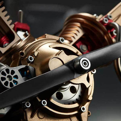 All metal Mini V2 Engine Model Kit
