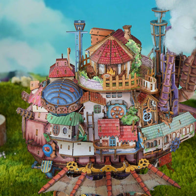 Walking Castle 3D Wooden Puzzle