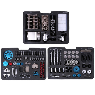 1/3 V8 Engine Model Metal Mechanical Engine Model（500+Pcs）