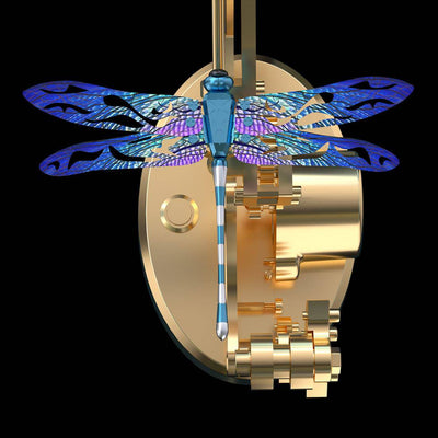 Flying Dragonfly Kinetic Sculpture 3D Metal Model Kits（100Pcs）