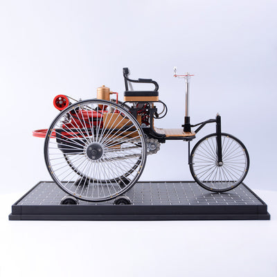 World's 1st Automobile Full Metal Three-Wheel Model Kit（430+Pcs）