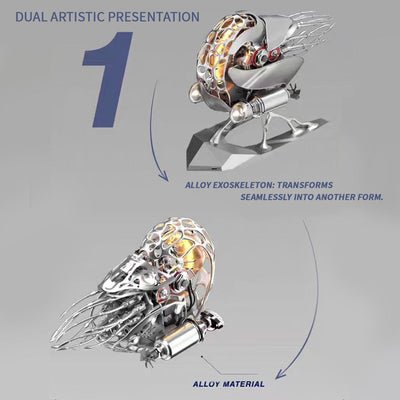 MECHANICAL NAUTILUS MODEL DIY 3D METAL PUZZLE