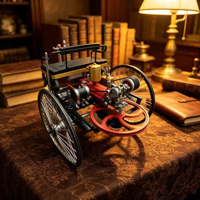 World's 1st Car 3D Metal Model Building Kits（430pcs）