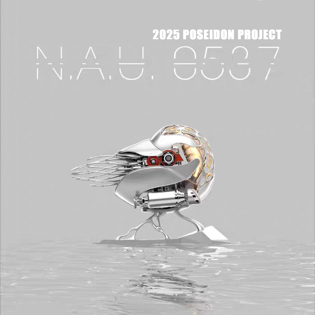 MECHANICAL NAUTILUS MODEL DIY 3D METAL PUZZLE