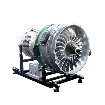 1/10 Mechanical Dual-Spool Turbofan Engine Model Kit（1000+Pcs）