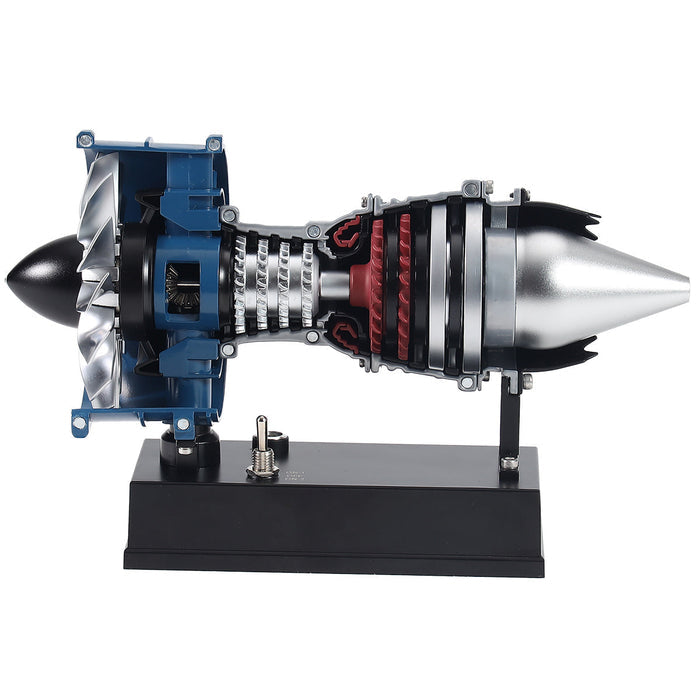 Mini Turbofan Metal Mechanical Engine Kit  (170PCS+)